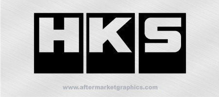 HKS Performance Decals - Pair (2 pieces)